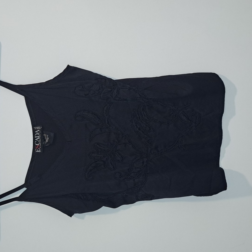 Escada silk strap top